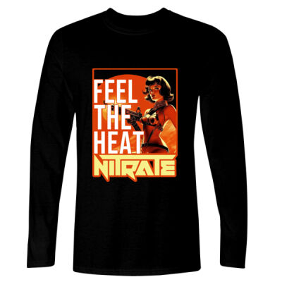 50s Feel The Heat  - GD11 Softstyle® Adult Long Sleeve T-Shirt Thumbnail