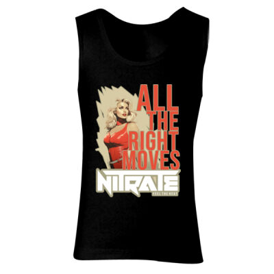70s All The Right Moves - GD77 Softstyle® Ladies' Tank Top Thumbnail