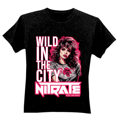 80s Wild in The City - GD01 Softstyle Adult T-Shirt Thumbnail
