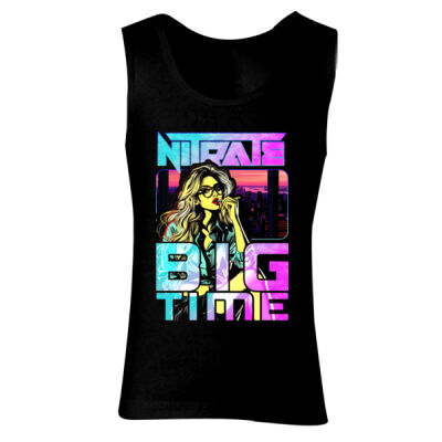 Big Time - GD77 Softstyle® Ladies' Tank Top Thumbnail