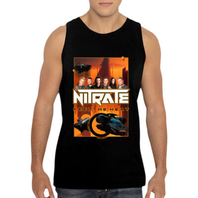Feel The Heat Cartoon - GD12 Softstyle® Adult Tank Top Thumbnail