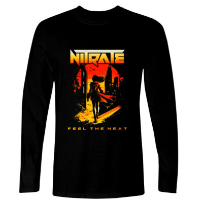 Feel The Heat V1 - GD11 Softstyle® Adult Long Sleeve T-Shirt Thumbnail
